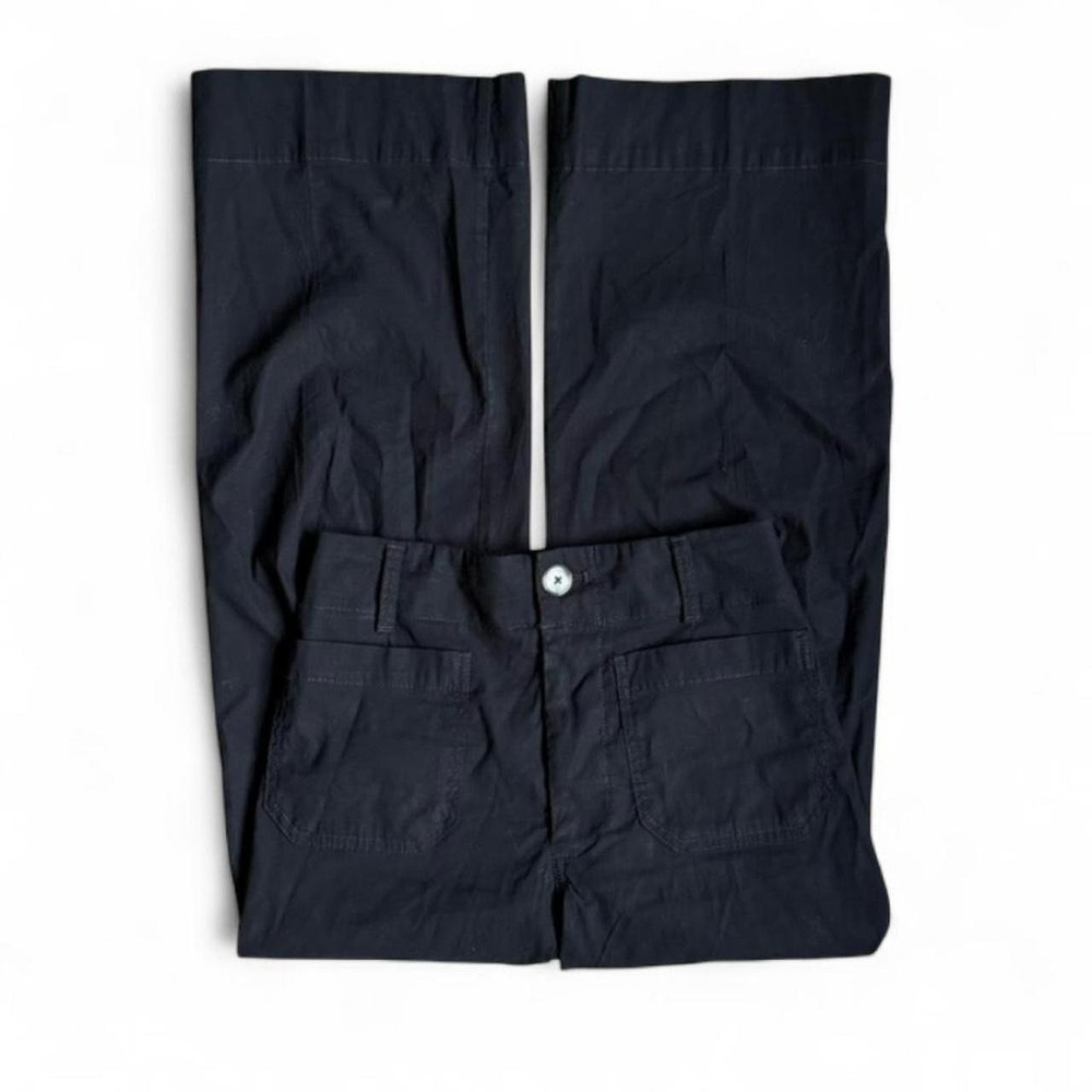 Maeve Anthropologie the Colette black cropped trousers Size 27 - Picture 2 of 6